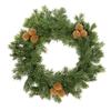Artificial Christmas Decoration Festive Atmosphere Front Door Decor 20CM Artificial Wreath Flexible Decoration