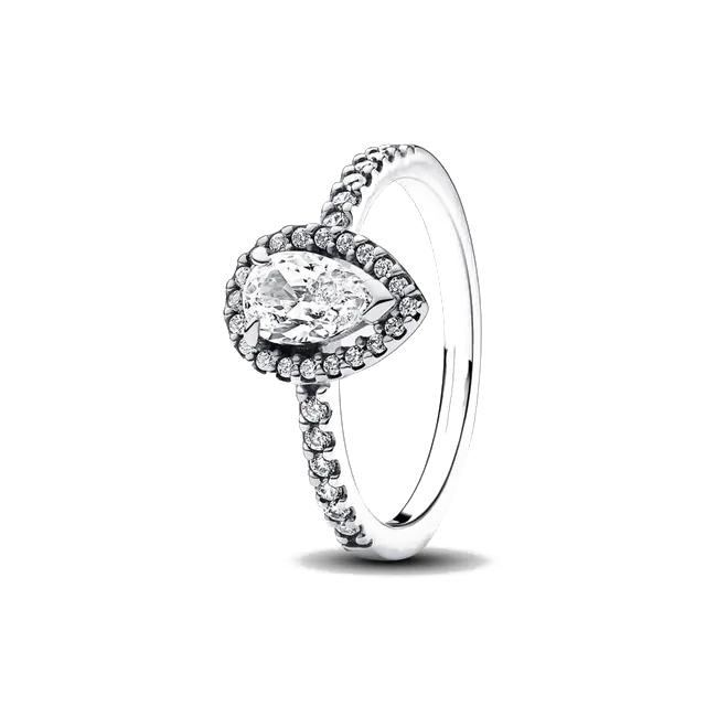 Original 925 Silver Women Finger Rings for Women Silver Colorful Heart Zirconia Stone Daisies Stars Trinkets