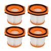 4PCS Cylindrical Vacuum Cleaner Filters for Shark WS620 WS630 WS632 BLBRN GNBRN Dust Pickup