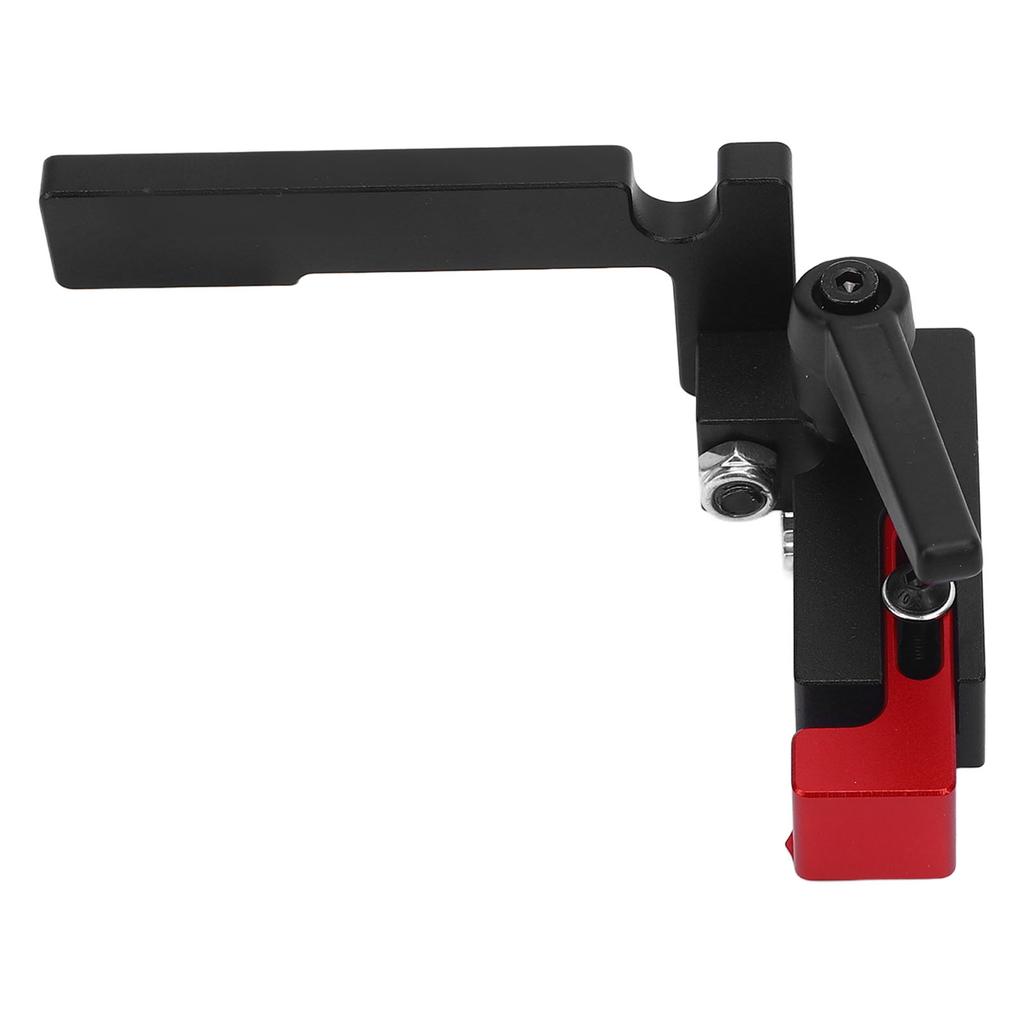 75 Type Miter Track Stop Aluminum Alloy T Track Stop Limiter Fence Chute Flip Stopper for Woodworking