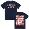 2026 Rapper Eladio Carrion Sen2 Kbrn Album Tour Print Tshirt Unisexs and Womens Fashion Summer Print Pure Cotton Tshirt