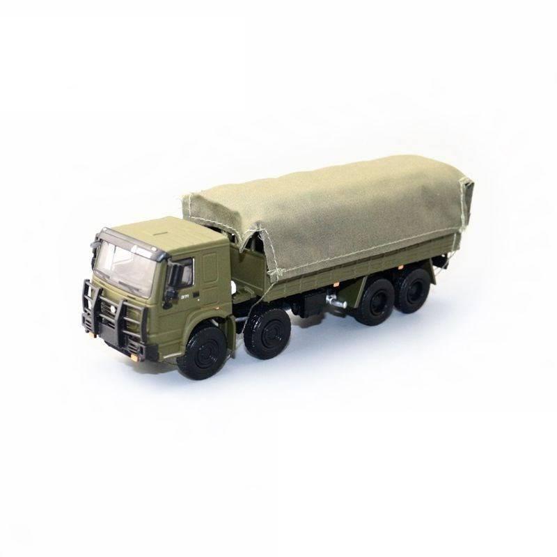 

Alloy Heavy Kids Duty 8 Wheeled Transport Truck Model For Display Collectible YellowGreen