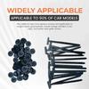 20/50/100pcs Nylon Universal Cable Tie Heavy Duty Self-locking Zip Ties Multipurpose Cable Ties Tool for Car Daily Repair