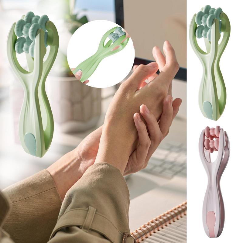 Rollen Finger-Massagegerät Mini Fingergelenk-Massagegerät mit elastischem Griff für Finger-Blutzirkulation & Muskelentspannungs-Werkzeuge
