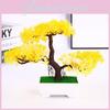 Fake Bonsai Tree Plastic Plant Home Decor Landscape For Living Room And Office