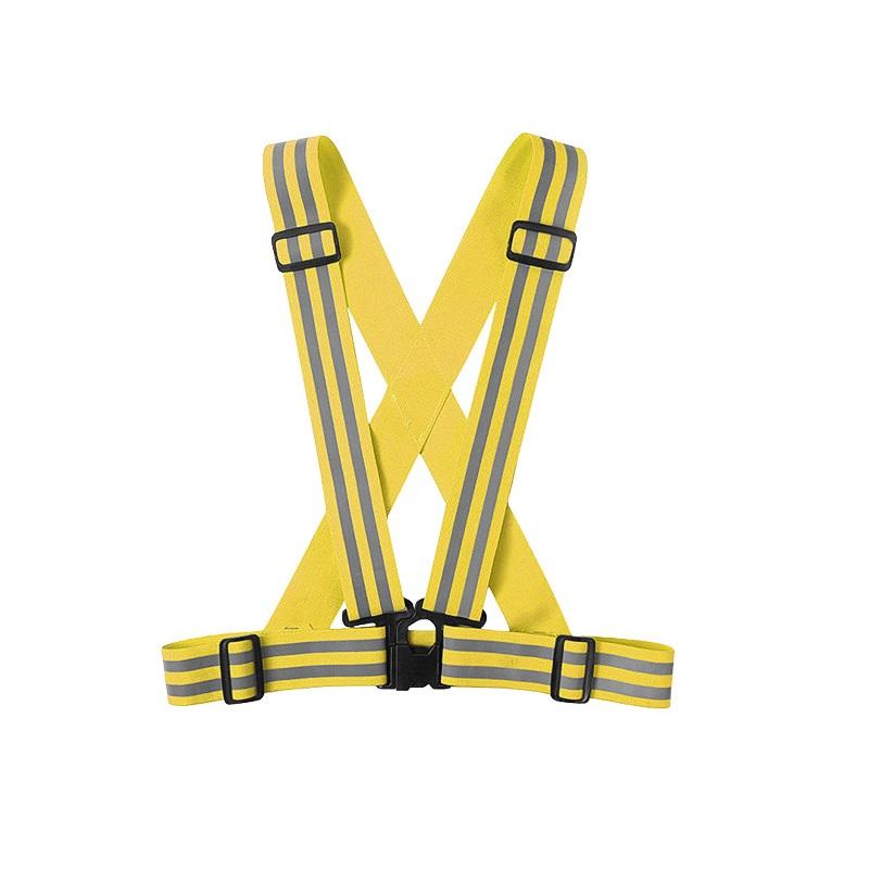 Widen 5CM Highlight Reflective Straps for Adults and Children Night Running Riding Clothing Adjustable Safety Vest, Elastic Band