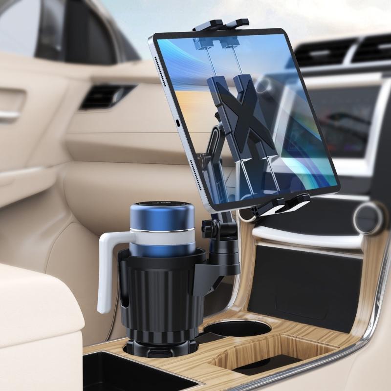 Moving Vehicle Cup Holder Phone Device Stand Works For 4.7 12.9 Screen Electronics And Drink Holders