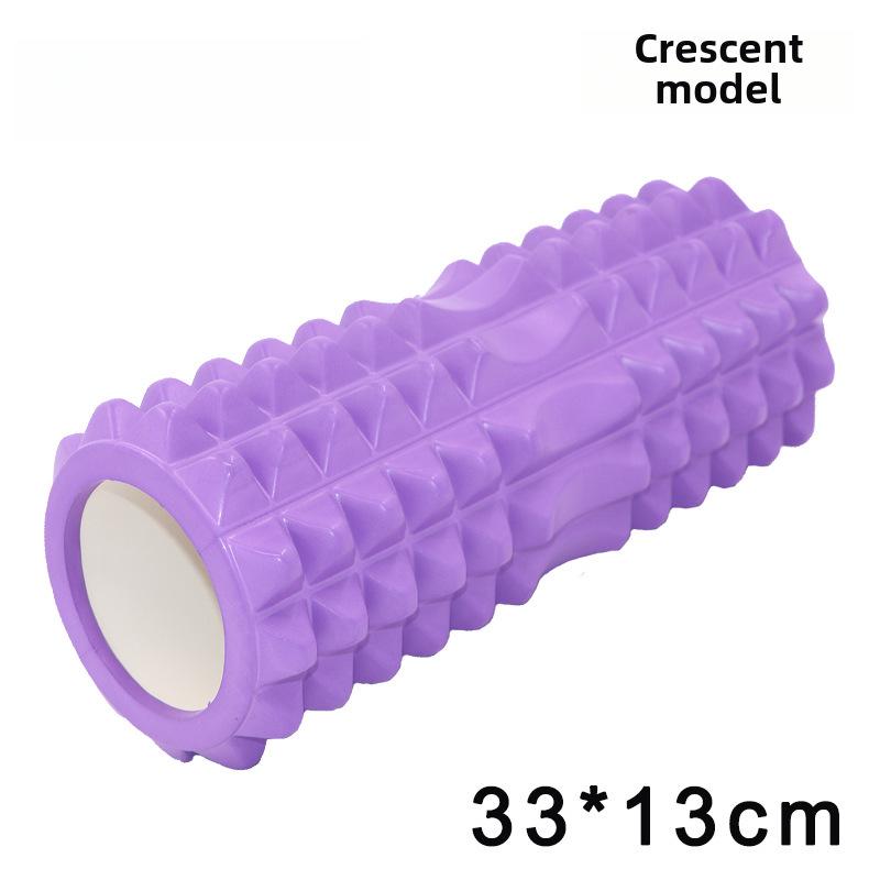 33cm EVA Hollow Wolf Tooth Yoga Foam Roller for Pilates & Balance Training