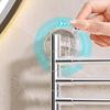 מתלה מגבות מסתובב 180° מחזיק מגבות עם כוס יניקה מוטות מגבות חדשים
