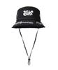 YORF Yorf Twill Bucket Hat Triple Smile Black