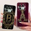 Für Realme GT8 Hülle Realme GT 8 Pro Cover 2025 Mode Buchstaben Krone Capa Weicher Silikon Stoßfänger Für Realme GT8 Pro RMX5210 Fundas