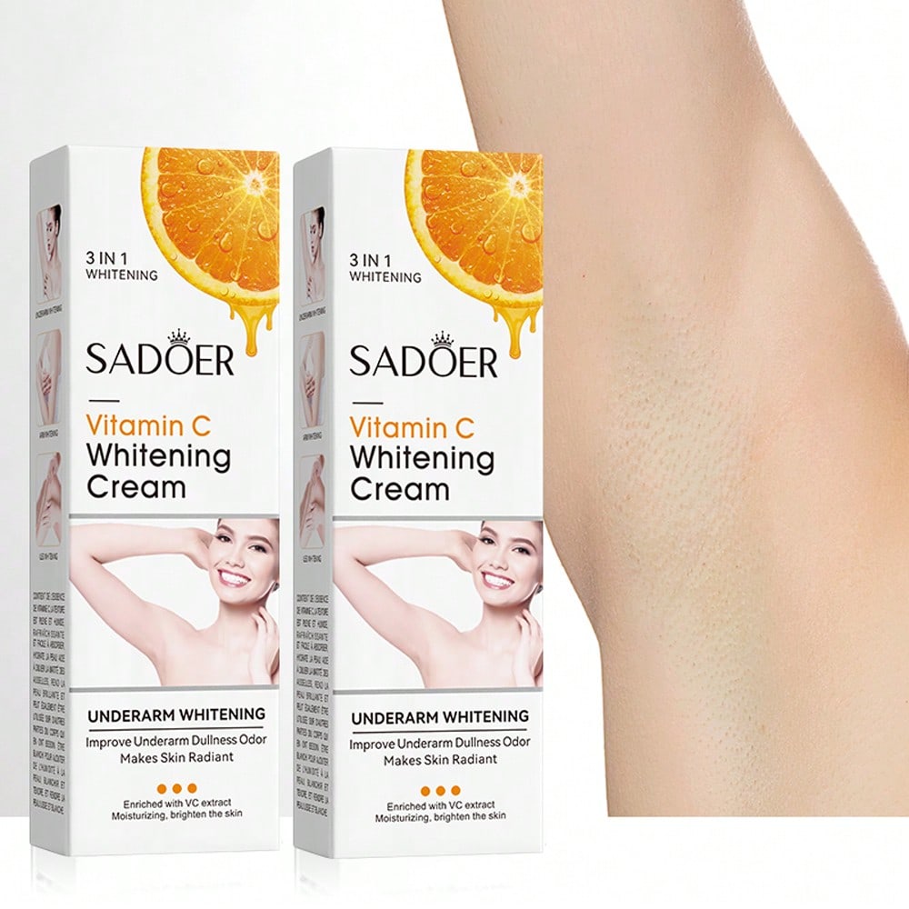 1PC Vitamin C Underarm Moisturizing Cream, Body Lotion, Body Whitening Cream, Moisturizing, Whitenin