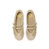 ONITSUKA TIGER MEXICO 66 TGRS Stoff Mary Jane Schuhe Damen Beige 1182A705-250