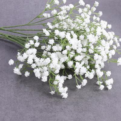 10 künstliche Schleierkraut-Blumensträuße aus Kunststoff (Gypsophila) zum Selbermachen für Blumenarrangements zu Hause, Tischdekorationen und Hochzeitsdekorationen