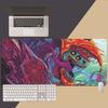 Game Table Mat Mouse Pad Anime Office Computer Keyboard Pad Girl Cartoon