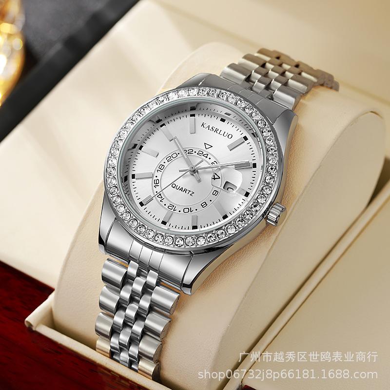 Watch Men S Elegant Fashion Business Casual Waterproof Watch Luminous Calendar Quartz Watch