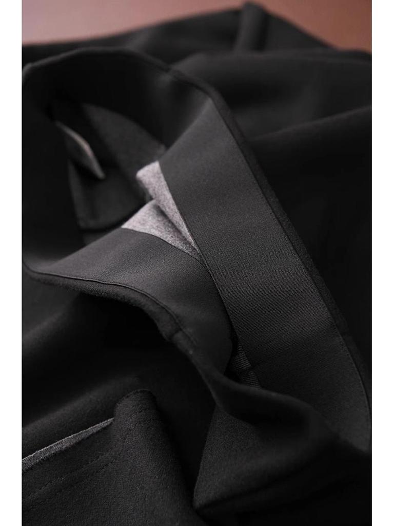 2025 Autumn/Winter Women's High-Quality Woolen A-Line High-Waisted Long Skirt