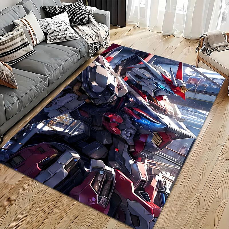 "Mecha Robot Design Carpet" Suitable As a Non-slip Mat for the Living Room or Bedroom Sofa