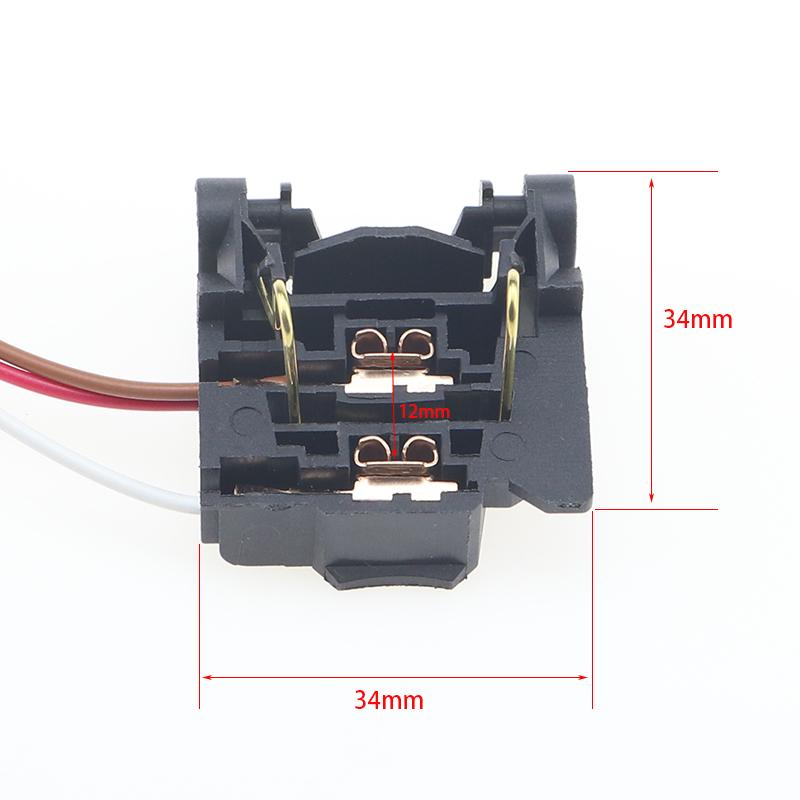 1Pcs H7 Headlight Base Bulb Socket Lamp Holder With Cable For Ford Mondeo Escort Focus MK2 MK3 Car Light Connector Accessories