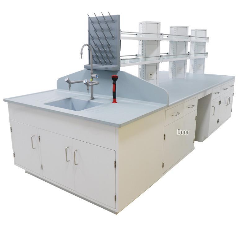 All-Steel Central & Steel-Wood Side Laboratory Experiment Bench