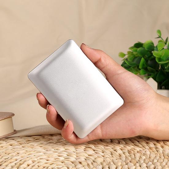 Handheld Cosmetic Mirror Mini Laptop Mirror, Pocket Size Shaped Makeup Portable Small Foldable Vanity Folding Computer for Dollhouse Accessory, Travel