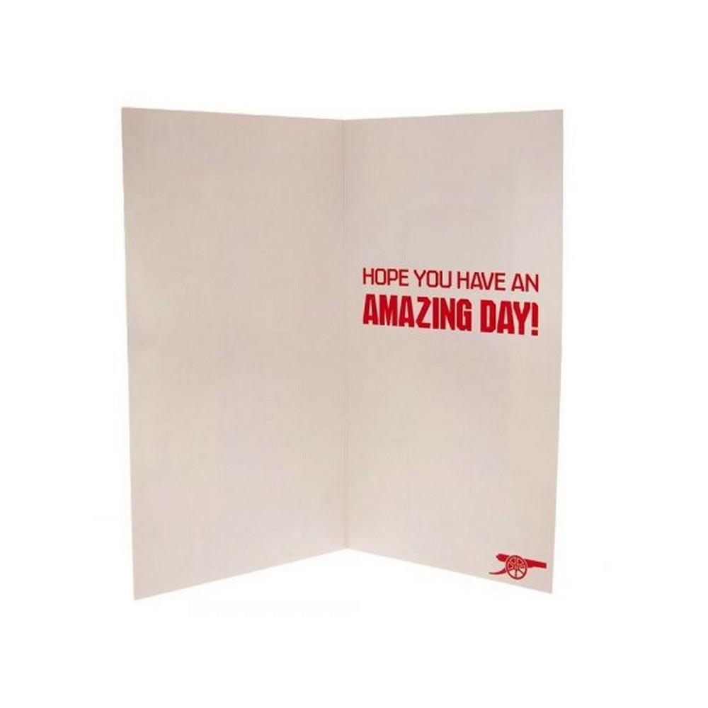 Arsenal FC Crest Birthday Card