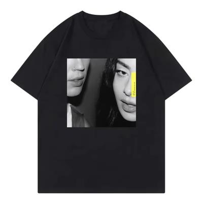 Loose Printed Pure Cotton T-shirts for Both Boys and Girls