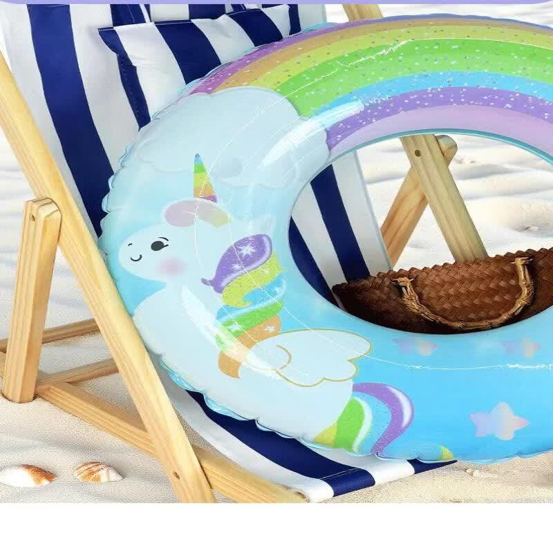 Rainbow Unicorn Kids' Swimming Ring