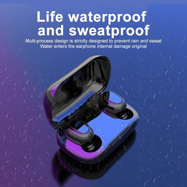 L21 Mini TWS Wireless Earphones Bluetooth Music Headphones Sports Earbuds Waterproof Business Headset Works On All Smartphones