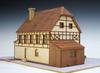 Kit de montaje de modelo de madera de la serie Paisaje urbano europeo de Woody Joe, Alemania, 1/87