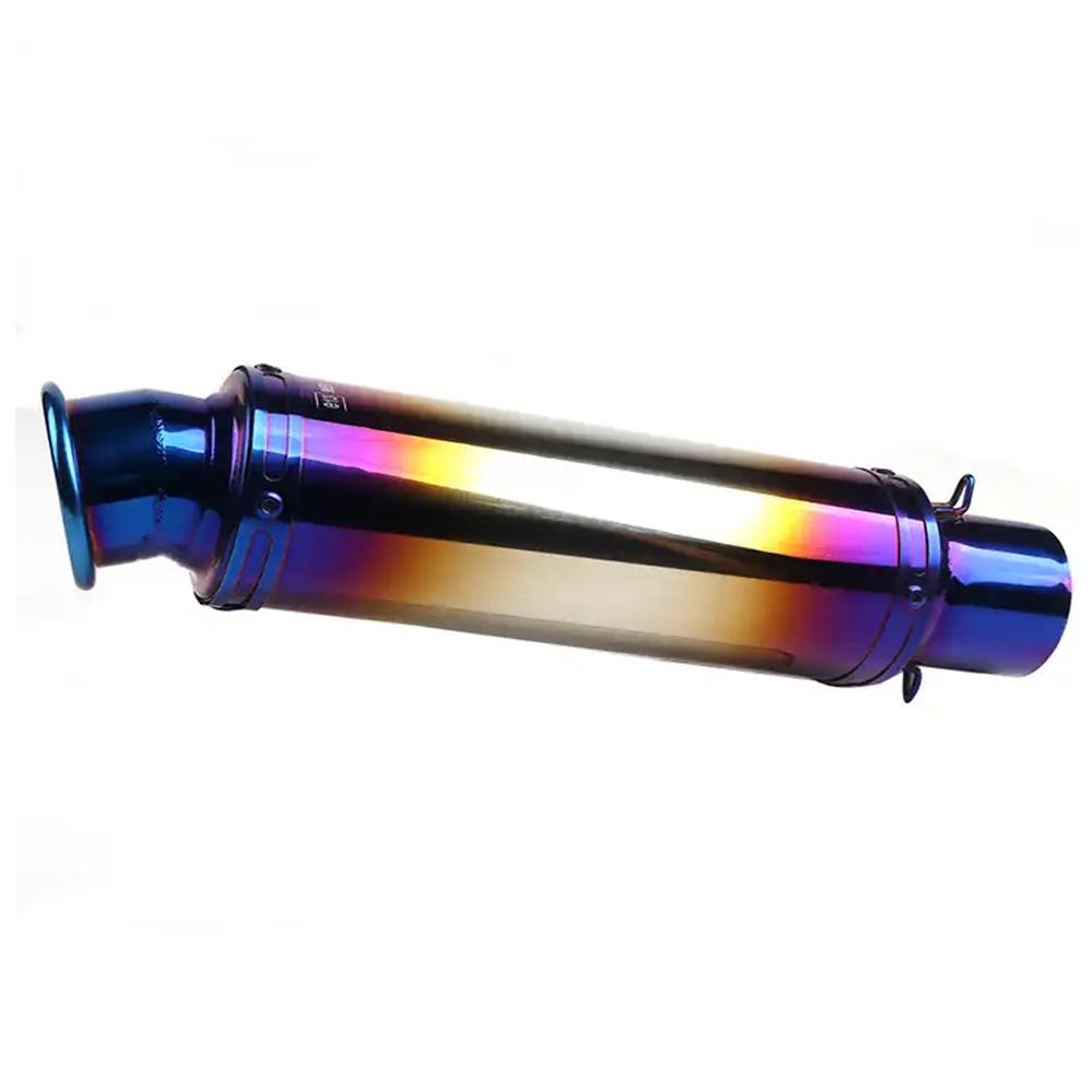 Universal 51mm 60mm project Motorcycle Exhaust Muffler Modified Exhaust Stainless Steel Carbon Fiber Fit Most Motorbike