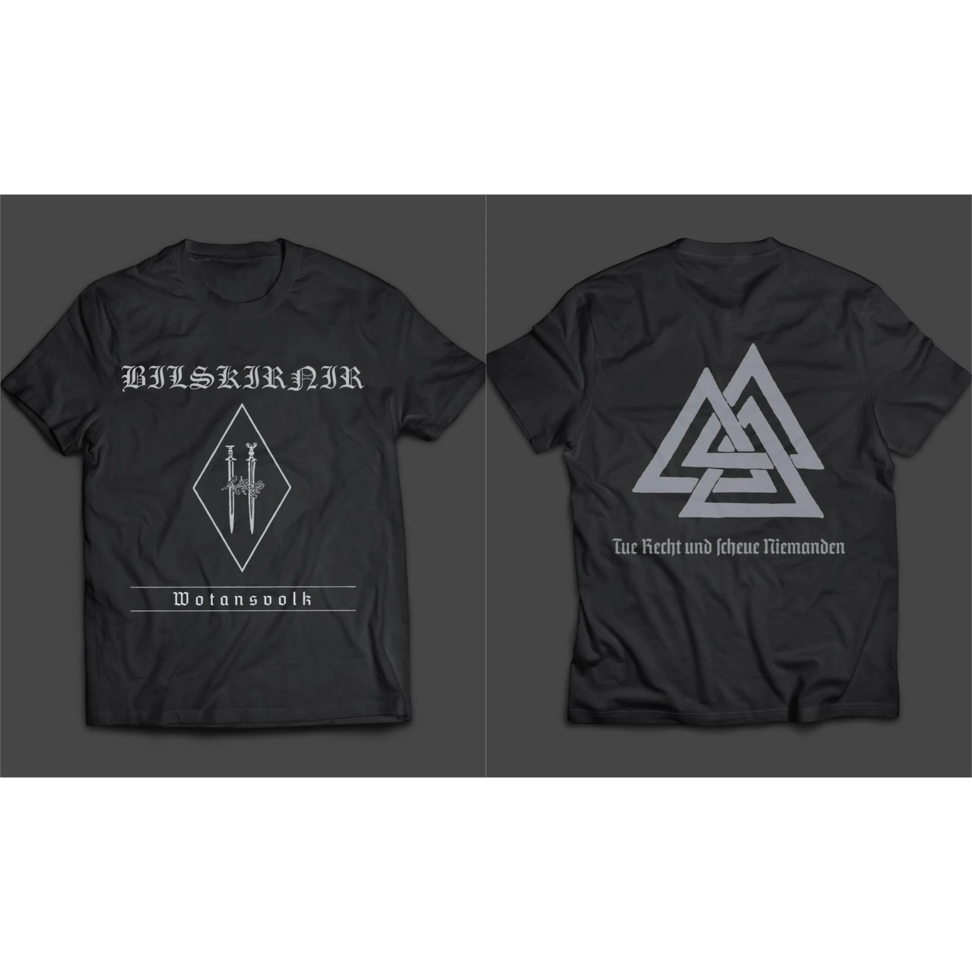 

Bilskirnir Wotansvolk T Shirt Men Women Cotton Tees Short Sleeve Vintage Hip Hop Tops Brand T-shirt Men s Clothing Streetwear M