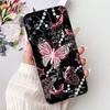 For Infinix Hot 30 Play 30i Hot30 4G Elegant Floral Cat Phone Case For Infinix Hot 30 30Play Hot30i Black Silicone Soft Cases