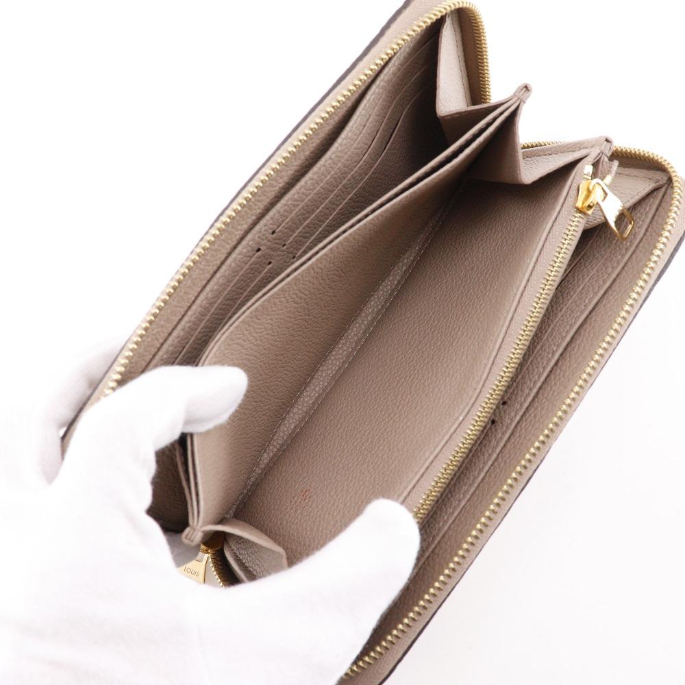 LOUIS VUITTON Zippy wallet Purse M69034 Tour rail gray Monogram Ann Platt unisex Used