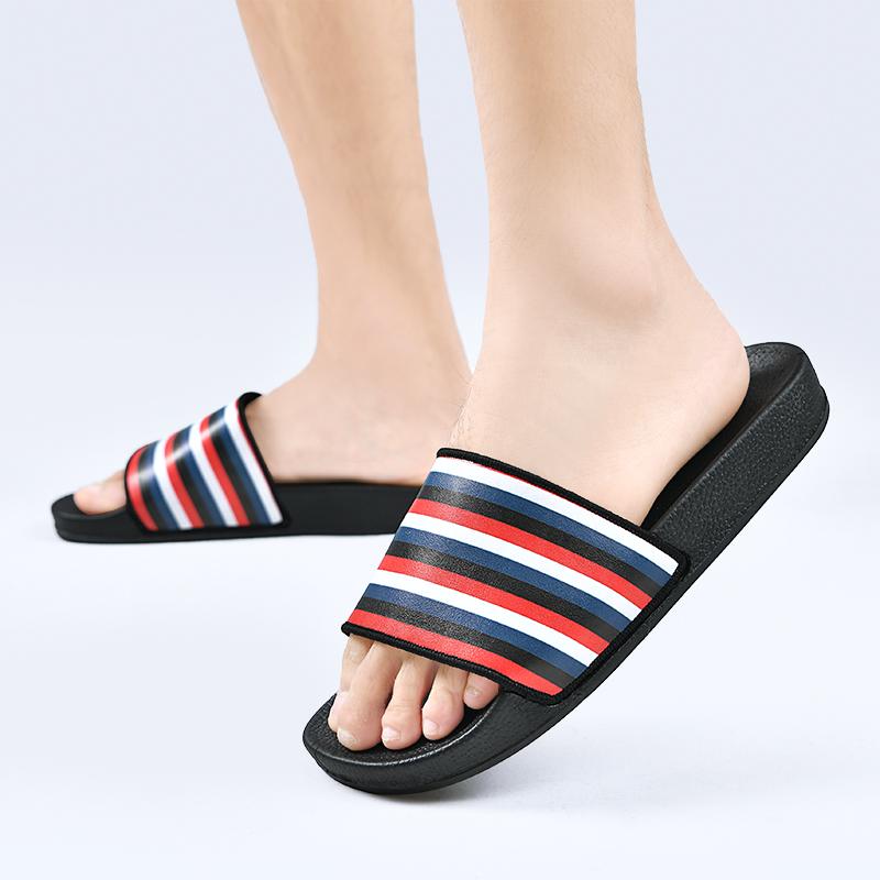 38-45 Módní letní vnitřní pantofle pro muže, luxusní značkové sandály, ležérní plážové boty pro chlapce, pánské tenisky, doprava zdarma