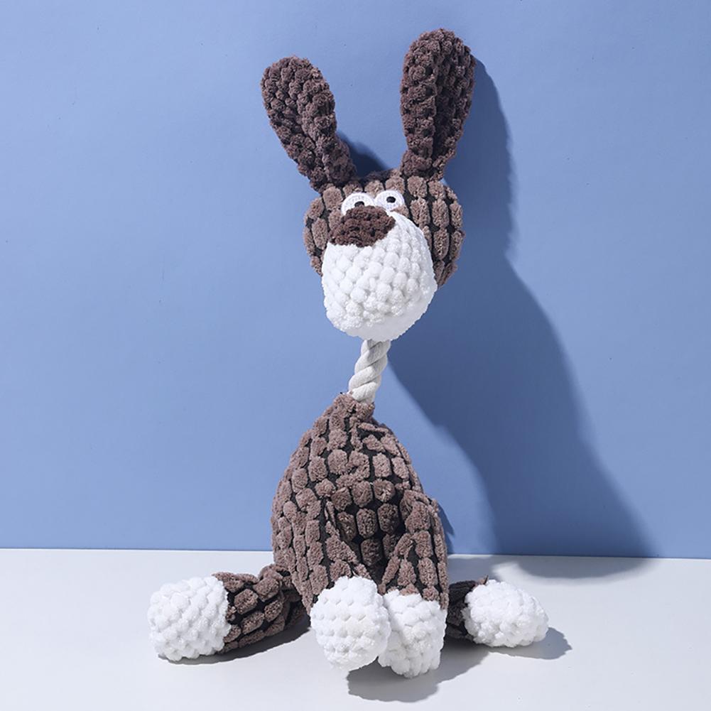 

Animal Shaped Pet Toy Pet Squeak Interactive Toy Companion Bite-resistant Indoor Dog Boredom Toy Dog Grinding Tooth Health Pet Sleeping Toys Long
