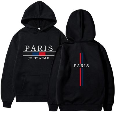 Parijs Urban Bedrukt Dames Heren Hoodies Casual Sweatshirt Jogging Streetwear Herenkleding Dagelijks Trainingspak Gym Sport Pullover