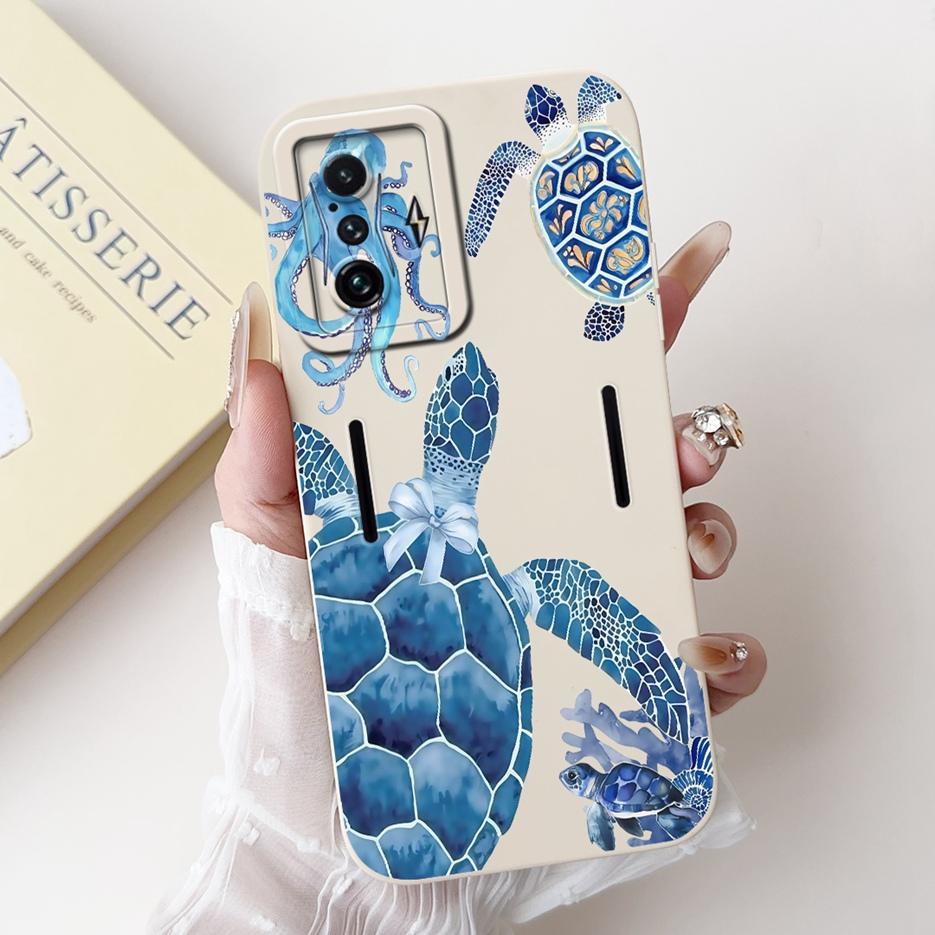 For Xiaomi Poco F4 GT Case Luxury Candy Painted Cover Shockproof Soft TPU Phone Case For Xiaomi Poco F4 PocoF4 GT 5G Fundas Bags