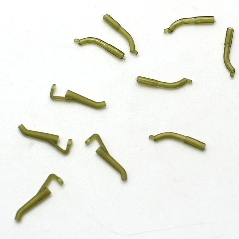 30st Karpfiske Tillbehör D Rig kickers krokar lina aligners ärm anti-tangle sleeve for hair ronnie rigs end tackle