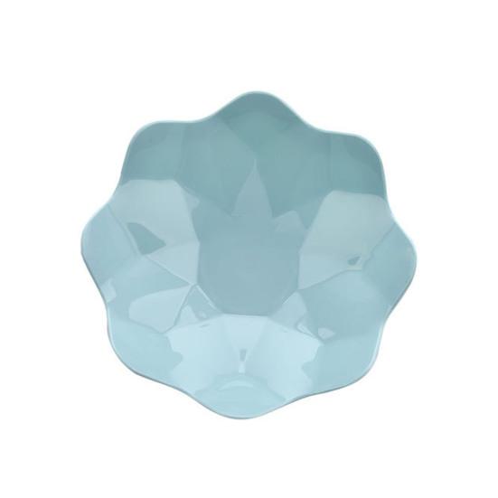 Fruit Bowl Stackable Multifunctional Plastic Reusable Salad Snack Dish Plate for Kitchen