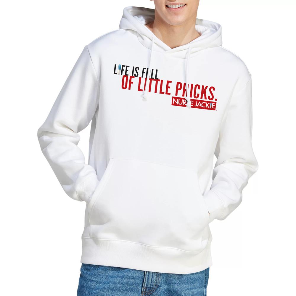 Nurse Jackie Mens Life Is Full Hoodie