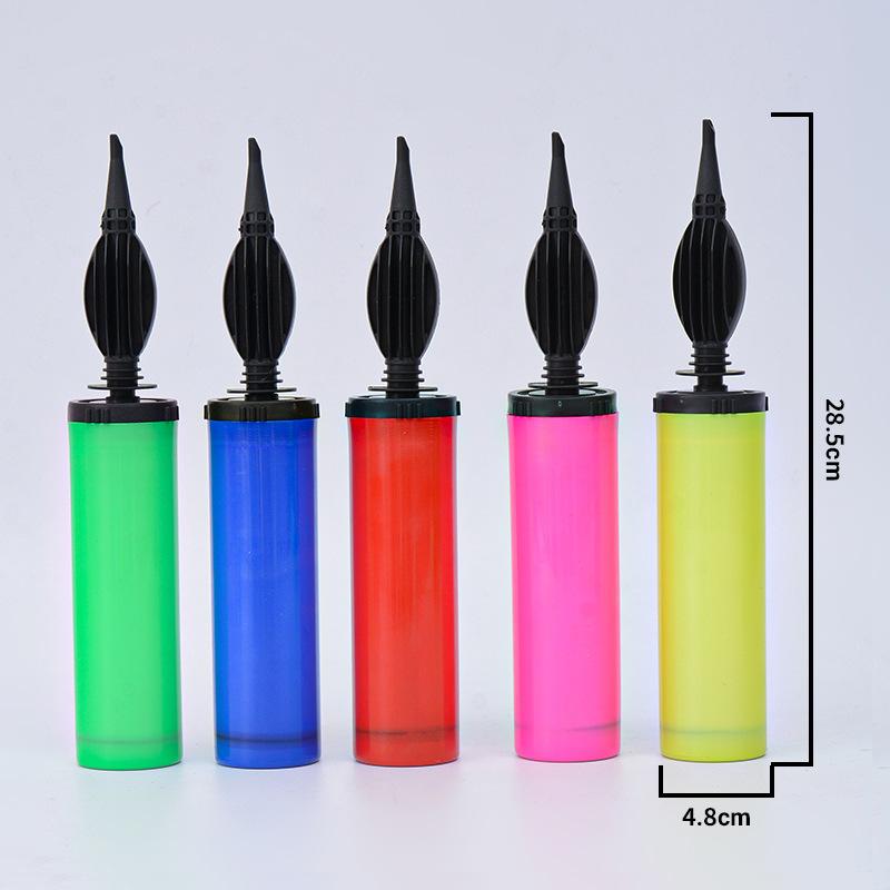 Plastic Balloon Inflator Manual Mini Portable Model DQT-1 Wedding Festival Decoration Supplies Factory Direct Sale