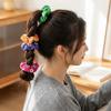 4pcs/Pack Super Cute Football Print Hair Rope Creative Hair Accessories  Gift