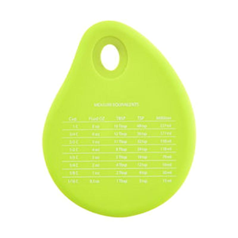Silicone Scraper With Graduations, Dough Kneading And Cutting Knife, Multi-functional Butter Scraper