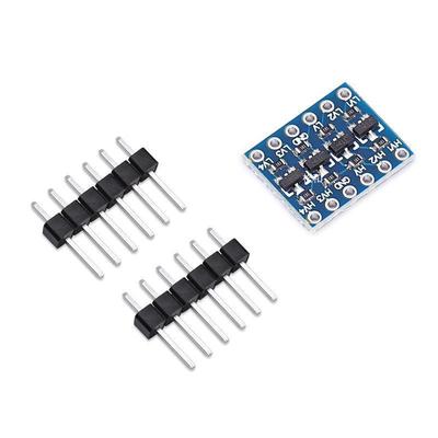 5V-3V IIC UART SPI 4-Wege-Pegelwandlermodul mit Stiftleiste