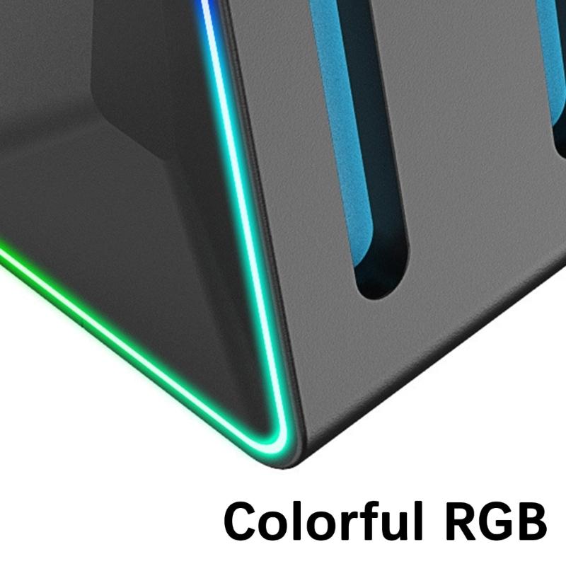 4 in 1 Fast Charging Dock for Game Controller Accessories Magnetic Charging Stand Station Charging Dock Replacement