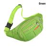 Modische Nylon-Taillentas Motion-Geldbörse Fanny Pack Wasserdicht Mehrfarbig Lässig Brust-Handtasche Reise