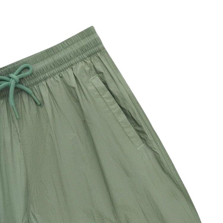 Reebok Retro Sports Breathable Comfortable Solid Color Mid Waist Drawstring Fitted Woven Casual Slim Cargo Pants Women pants 23RMS606WGL2