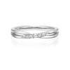 Canal Silver Matching Size 9 Matching Couple Perfect Gift for Popular Comes with Gift 4℃ Rings, (Women's) 151644441004. Simple, Accessories,