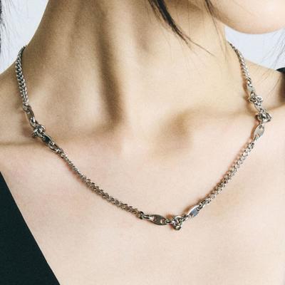 SCALETTO SBW015 Unbalanced Sugical Steel Necklace